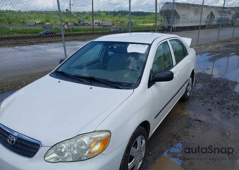 2007 Toyota Corolla Ce из США, поврежденный, VIN 2T1BR32E87C761495